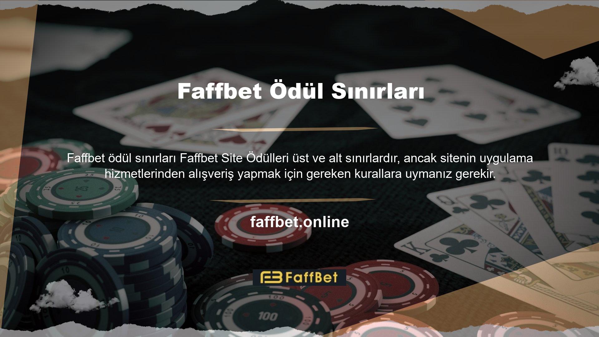 Faffbet web sitesindeki operasyonlar sorunsuz ve sorunsuz